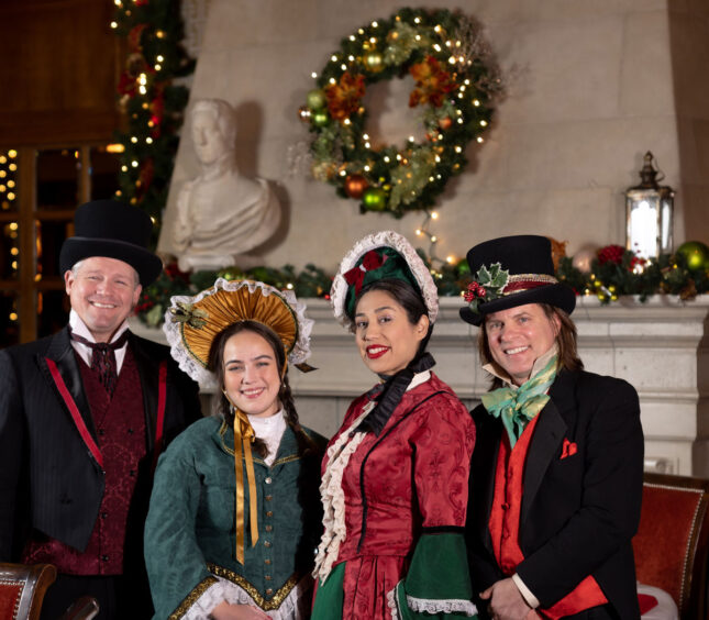 Strolling Victorian Carolers