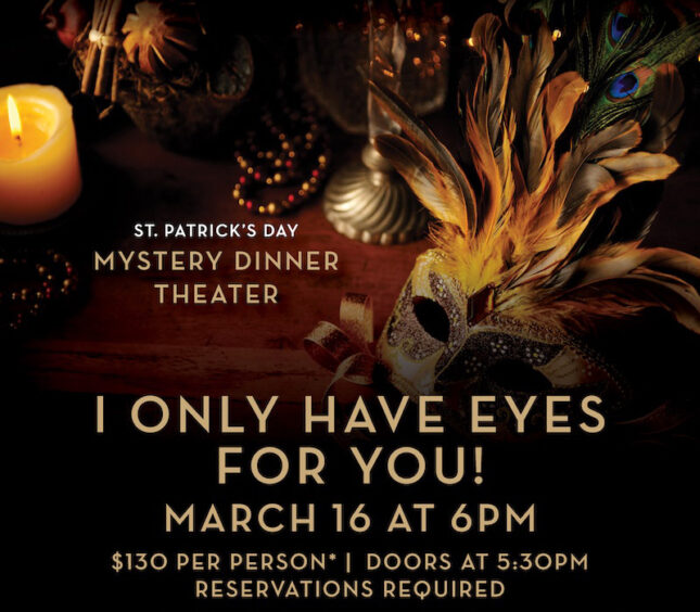 St. Patrick's Day Mystery Dinner Theater