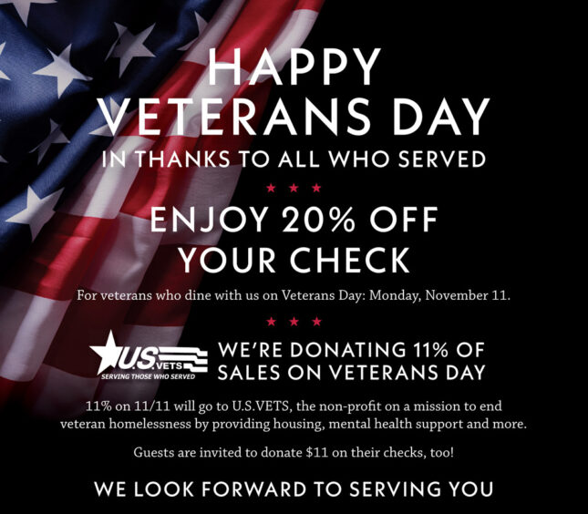 A Thank for Our Veterans