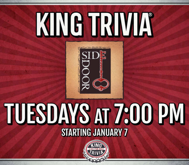 Tuesday Trivia Night at the SideDoor