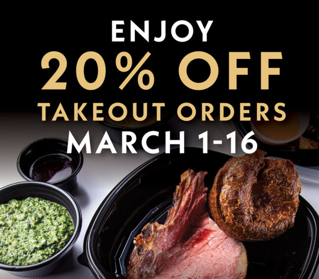 20% off Takeout