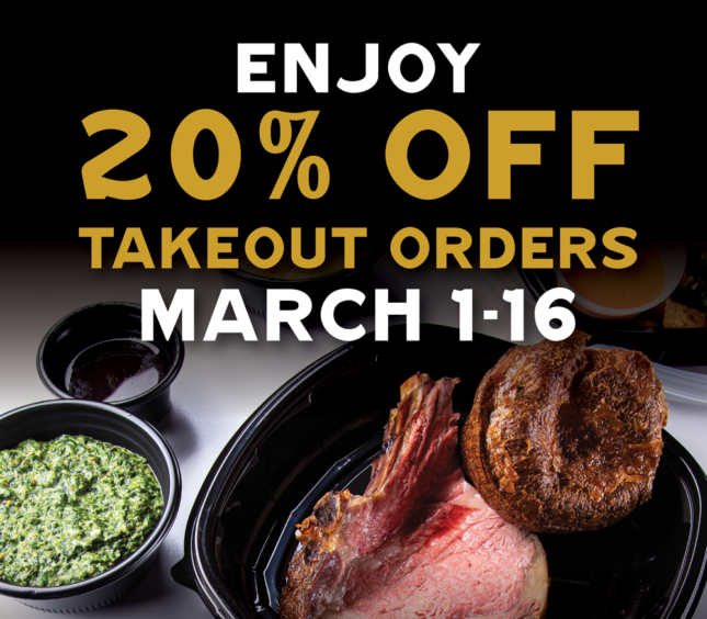 20% Off Takeout